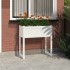 Jardinera madera maciza de pino blanco 78x40x81