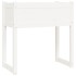 Jardinera madera maciza de pino blanco 78x40x81