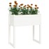 Jardinera madera maciza de pino blanco 78x40x81