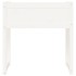 Jardinera madera maciza de pino blanco 78x40x81