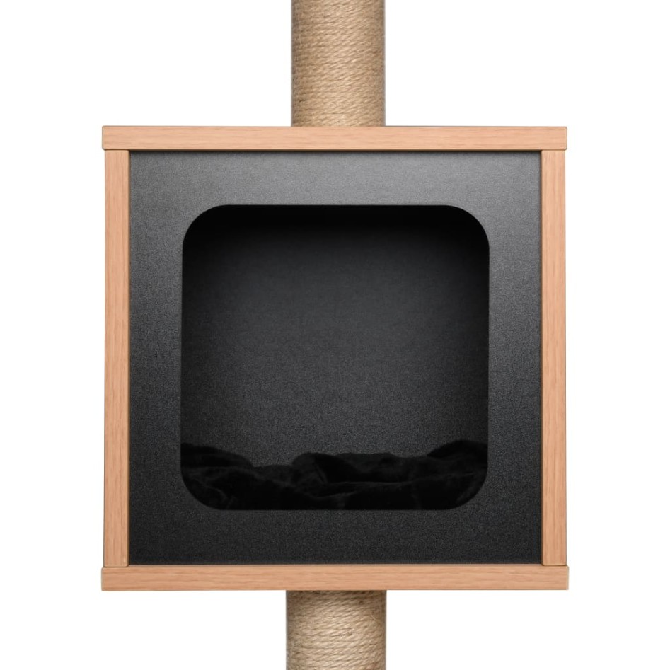 Rascador para gatos con alfombra rascadora de sisal 123