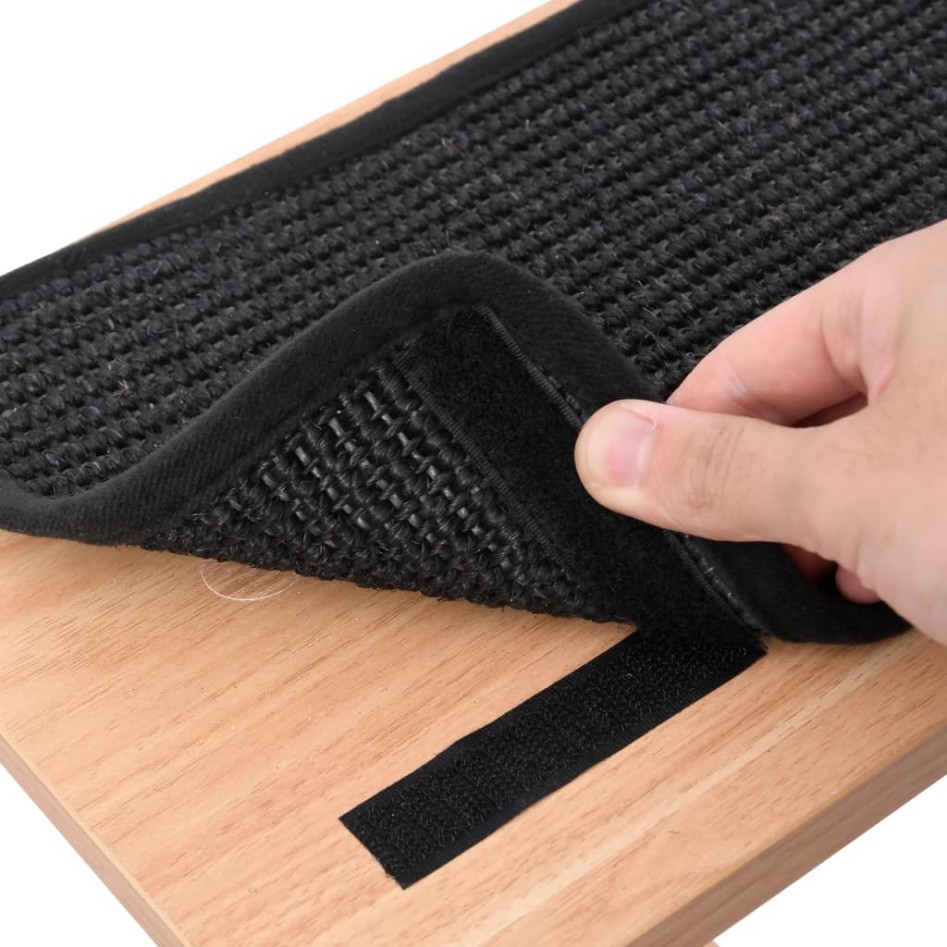 Rascador para gatos con alfombra rascadora de sisal 123