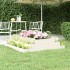 Jardinera madera maciza de pino blanco 110x110x27