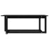 Mesa de centro de madera maciza de pino negro 110x55x45
