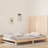 Cabecero de cama de pared madera maciza de pino 127,5x3x90