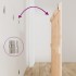 Cabecero de cama de pared madera maciza de pino 127,5x3x90
