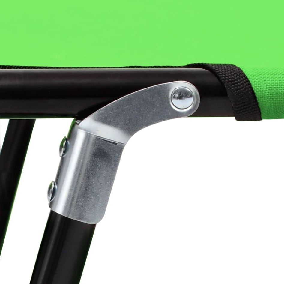 Tumbona plegable de acero