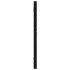 Cabecero de cama de pared madera maciza pino negro 126x3x63