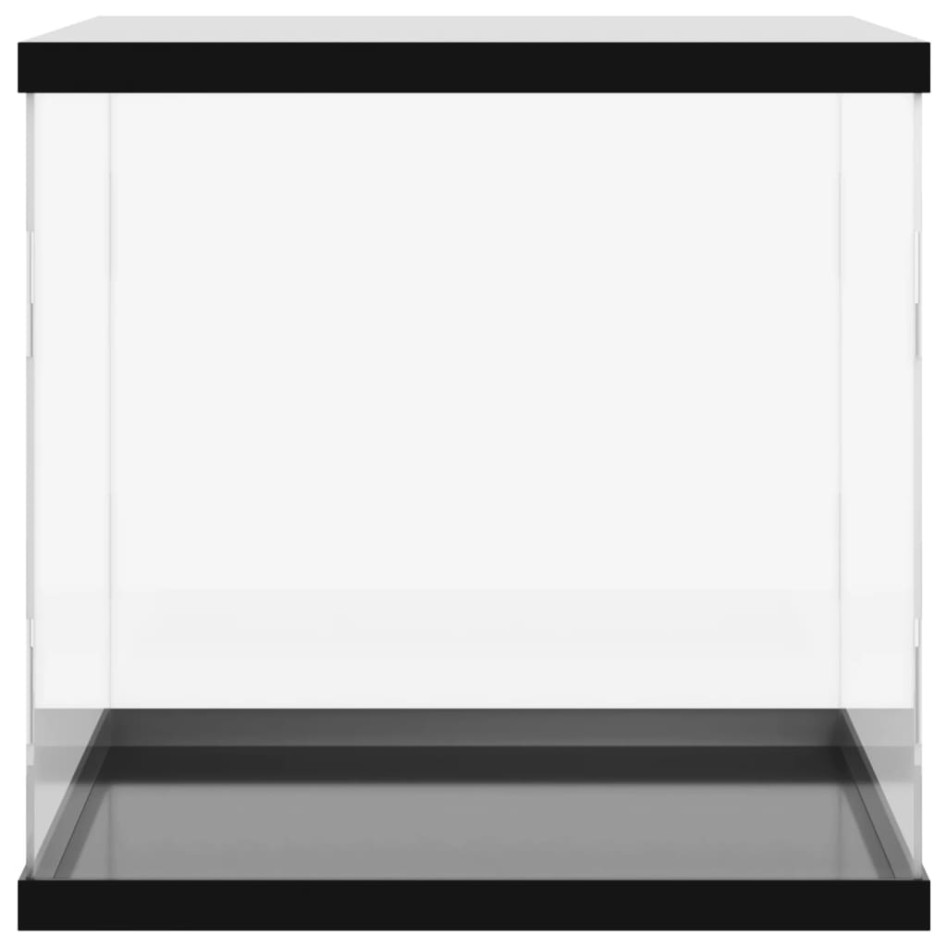 Caja de exposición acrílico transparente 40x36x35
