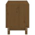 Cama para perros madera maciza pino marrón miel 50x40x52