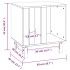 Cama para perros madera maciza pino marrón miel 50x40x52