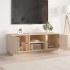 Mueble de TV de madera maciza de pino 110x35x40,5