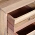 Mesita de noche de madera maciza