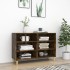 Aparador de madera de ingeniería roble ahumado 103,5x35x70