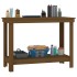 Banco de trabajo madera maciza de pino marrón miel 110x50x80