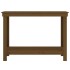Banco de trabajo madera maciza de pino marrón miel 110x50x80