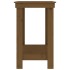 Banco de trabajo madera maciza de pino marrón miel 110x50x80