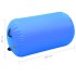 Rollo hinchable de gimnasia con bomba PVC azul 100x60