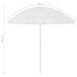 Sombrilla de playa Hawaii blanco 300