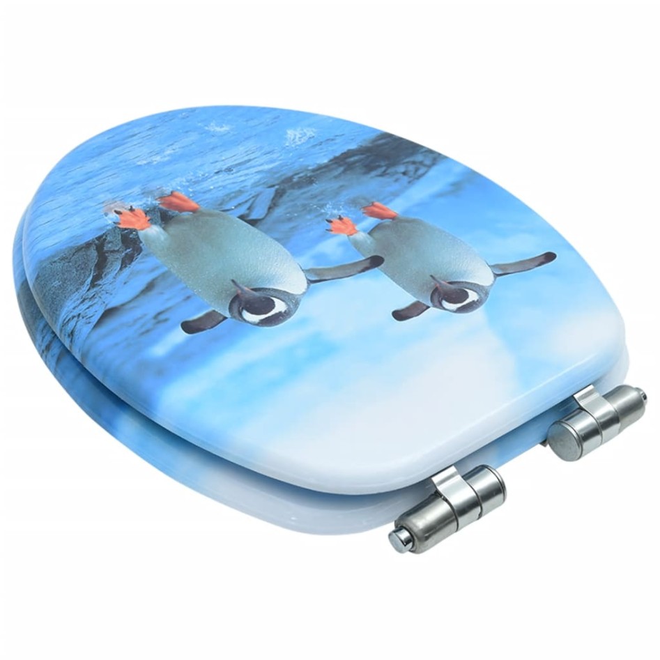 Tapa de váter WC de cierre suave MDF diseño de