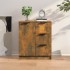 Aparador madera contrachapada color roble ahumado 60x30x70