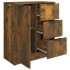 Aparador madera contrachapada color roble ahumado 60x30x70