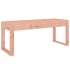 Banco de jardín madera maciza de abeto Douglas 110x38x45
