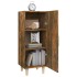 Aparador madera contrachapada roble ahumado 34,5x34x90