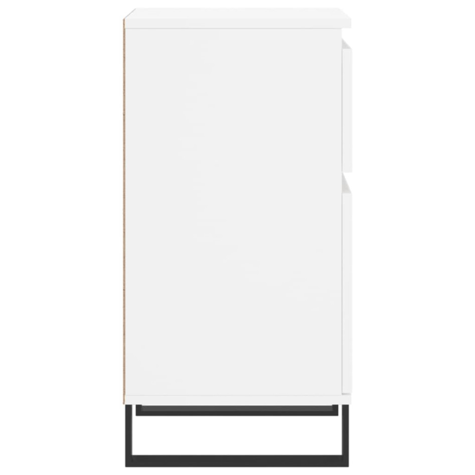 Aparador madera de ingeniería blanco 40x35x70