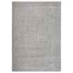 Alfombra peluda antideslizante gris claro 160x230 cm