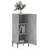 Aparador de madera contrachapada gris hormigón 34,5x34x90