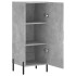 Aparador de madera contrachapada gris hormigón 34,5x34x90
