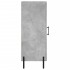 Aparador de madera contrachapada gris hormigón 34,5x34x90