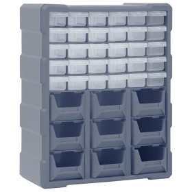 Organizador multicajones con 39 cajones 38x16x47