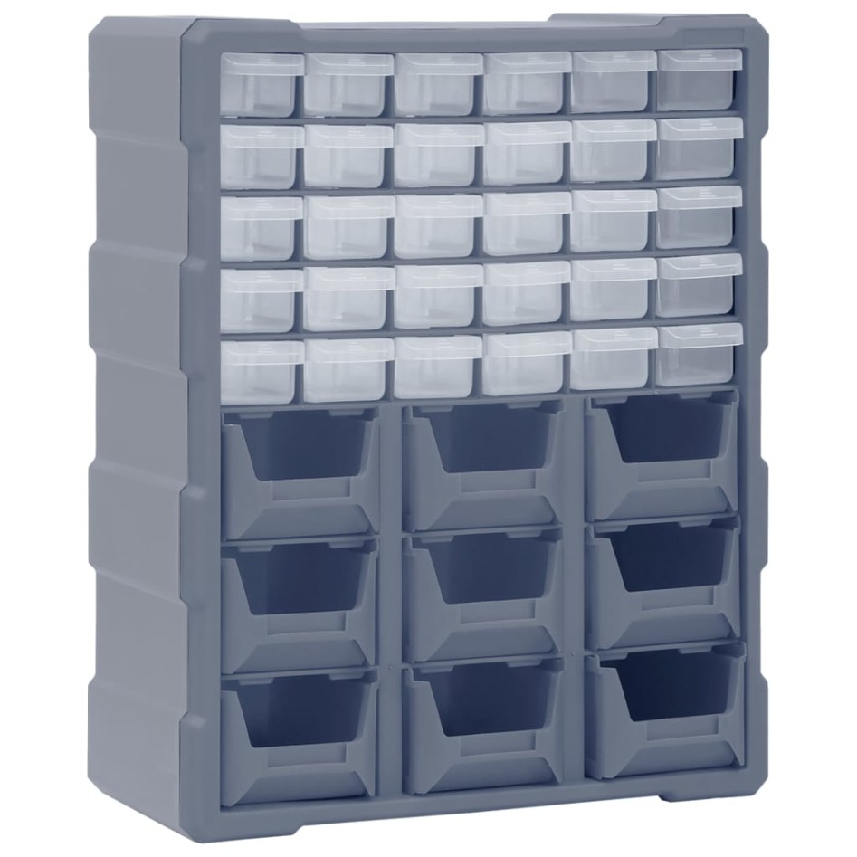 Organizador multicajones con 39 cajones 38x16x47