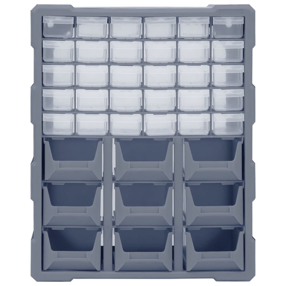Organizador multicajones con 39 cajones 38x16x47