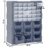 Organizador multicajones con 39 cajones 38x16x47