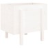 Jardinera de madera maciza de pino blanco 62x50x57
