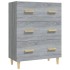 Aparador de madera contrachapada gris Sonoma 70x34x90