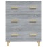 Aparador de madera contrachapada gris Sonoma 70x34x90