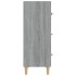 Aparador de madera contrachapada gris Sonoma 70x34x90