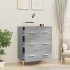 Aparador de madera contrachapada gris Sonoma 70x34x90