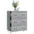 Aparador de madera contrachapada gris Sonoma 70x34x90