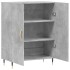 Aparador de madera de ingeniería gris hormigón 69,5x34x90