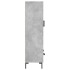 Aparador alto madera de ingeniería gris hormigón 69,5x31x115