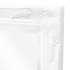 Espejo de pared estilo barroco blanco 100x50