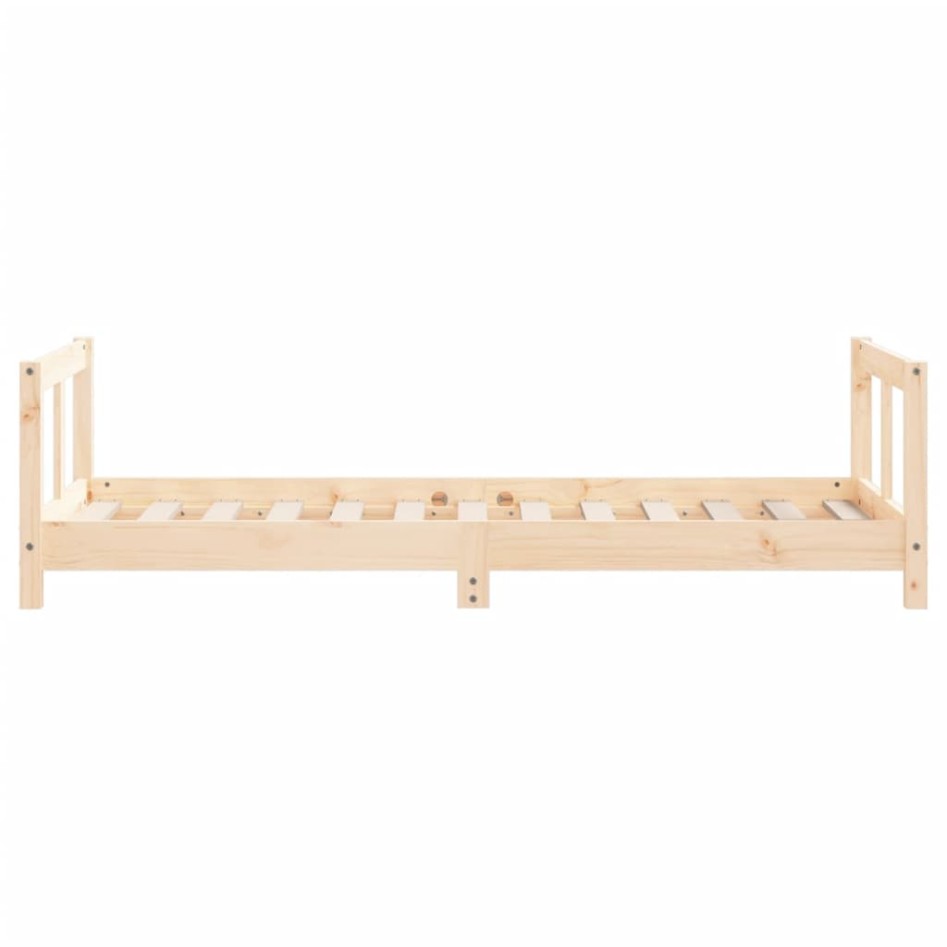 Estructura de cama para niños madera maciza de pino 80x160