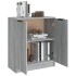 Aparador de madera contrachapada gris Sonoma 60x30x70
