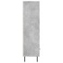 Aparador alto madera de ingeniería gris hormigón 69,5x31x115
