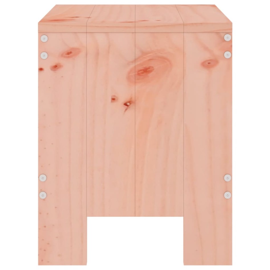 Taburetes de jardín 2 uds madera de abeto Douglas 40x36x45